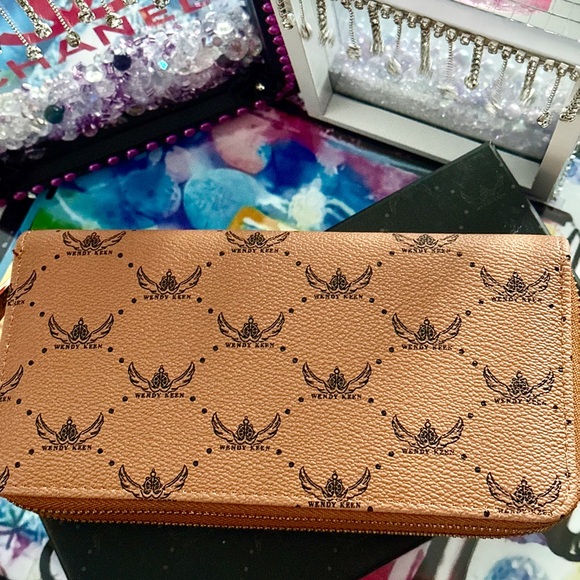 NWT Double Zip Around Wallet/Wristlet - Picture 2 of 8